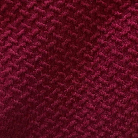 Ganni Red Rust Maroon Fit and Flare dress - Picture 4 of 7